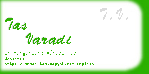 tas varadi business card